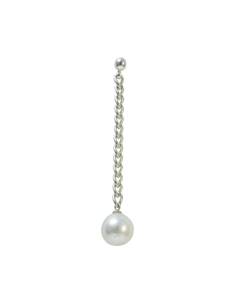 Chain Pearl pierce