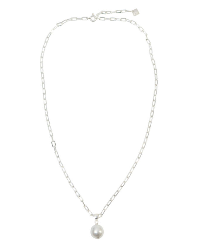 One TOP Pearl Necklace CUT-CHAIN