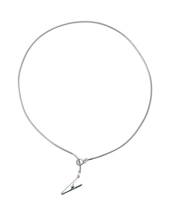 DENKI clip single necklace
